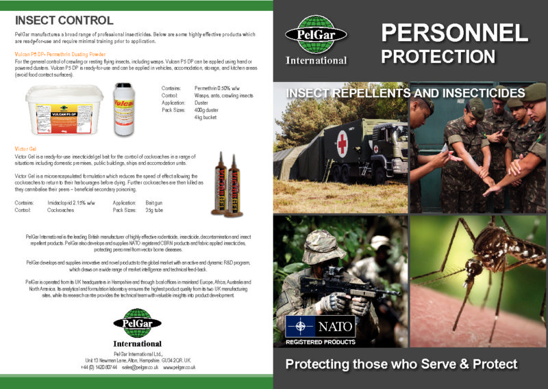 Personnel Protection brochure