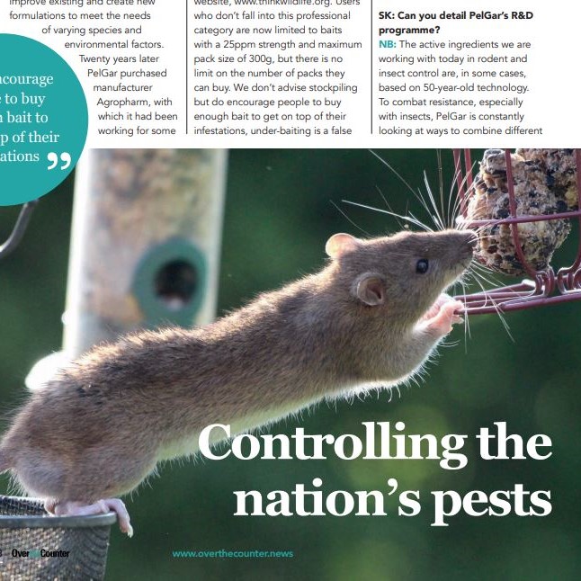 “Controlling the nation’s pests” as appeared in Over the Counter