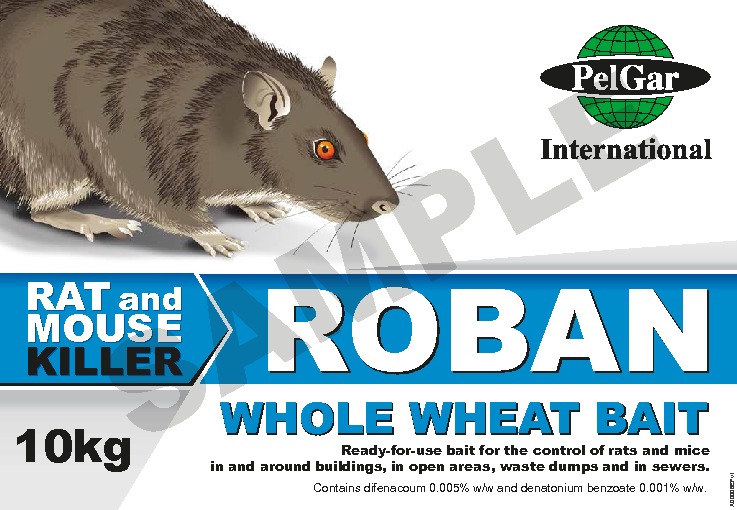 Roban whole wheat label